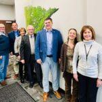 Congressman Brad Finstad pictured with South Country Health Alliance leadership